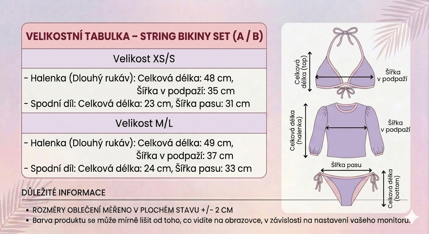 Bikiny s topem